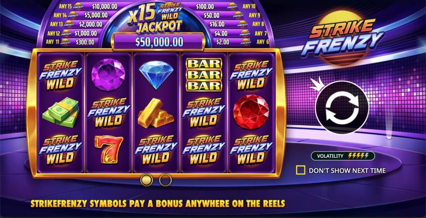 Strike Frenzy Slots